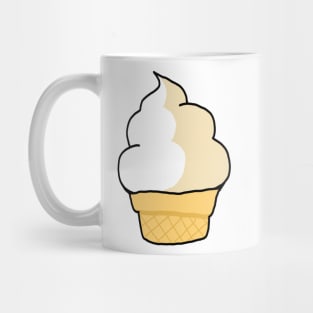 Vanilla Ice Cream Cone Mug